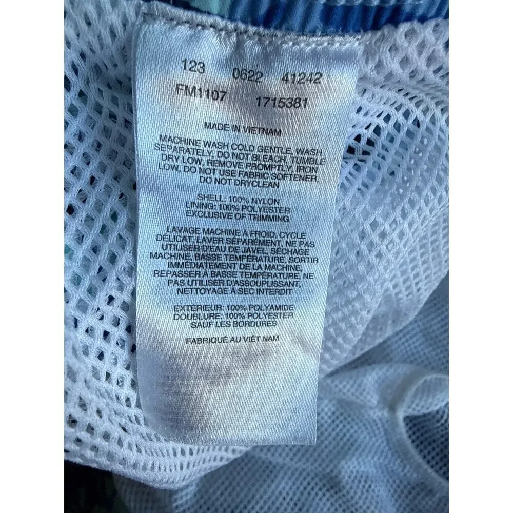 Columbia Men’s PFG Super Backcast Water Short Size L in Blue Palms 6”Inseam